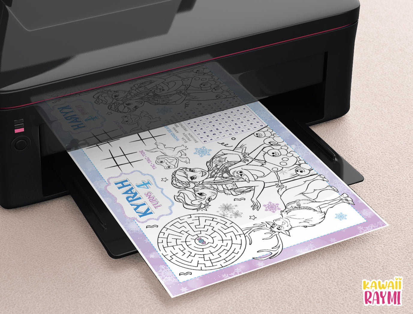 Frozen Coloring Sheets - Party Activity Printable