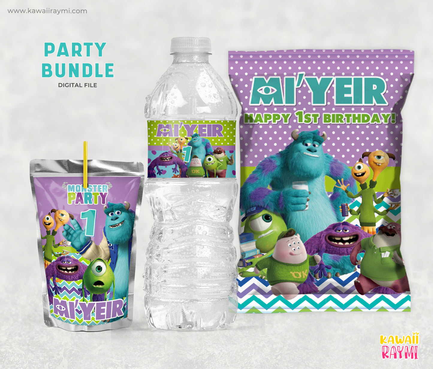 Paquete de fiesta de Monsters University
