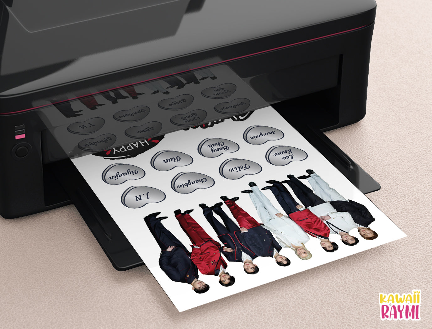 Stray Kids cake topper Instant download kpop
