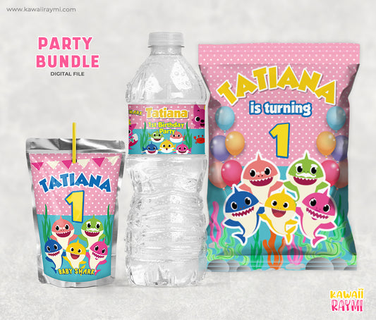 Baby Shark custom party bundle