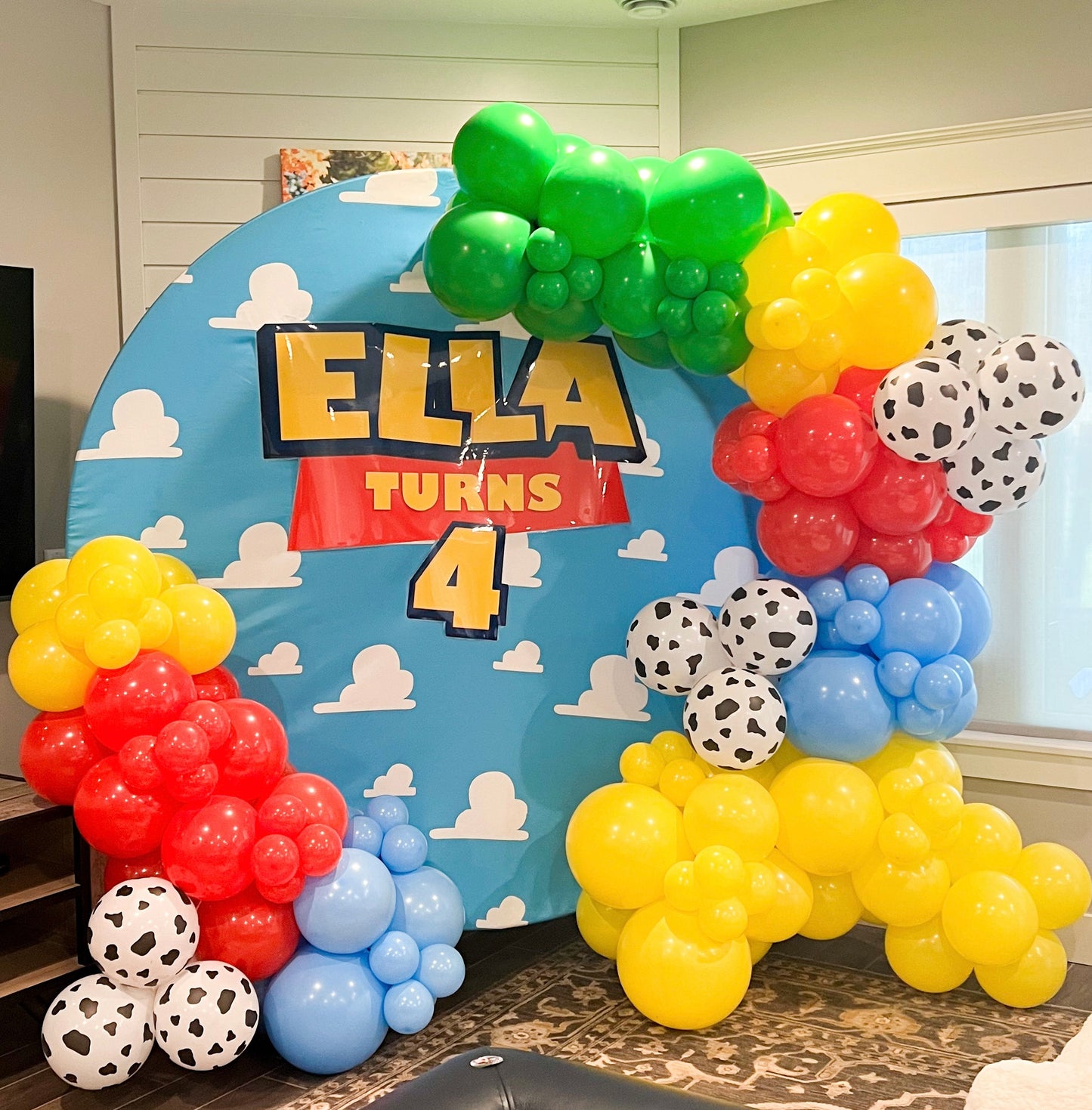 Logotipo personalizado de Toy Story, logotipo de cumpleaños Toy Story