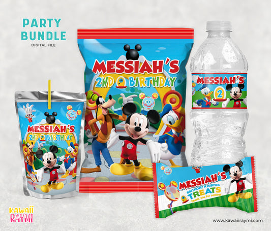 Mickey Mouse Clubhouse Oh toodles! party favors printable