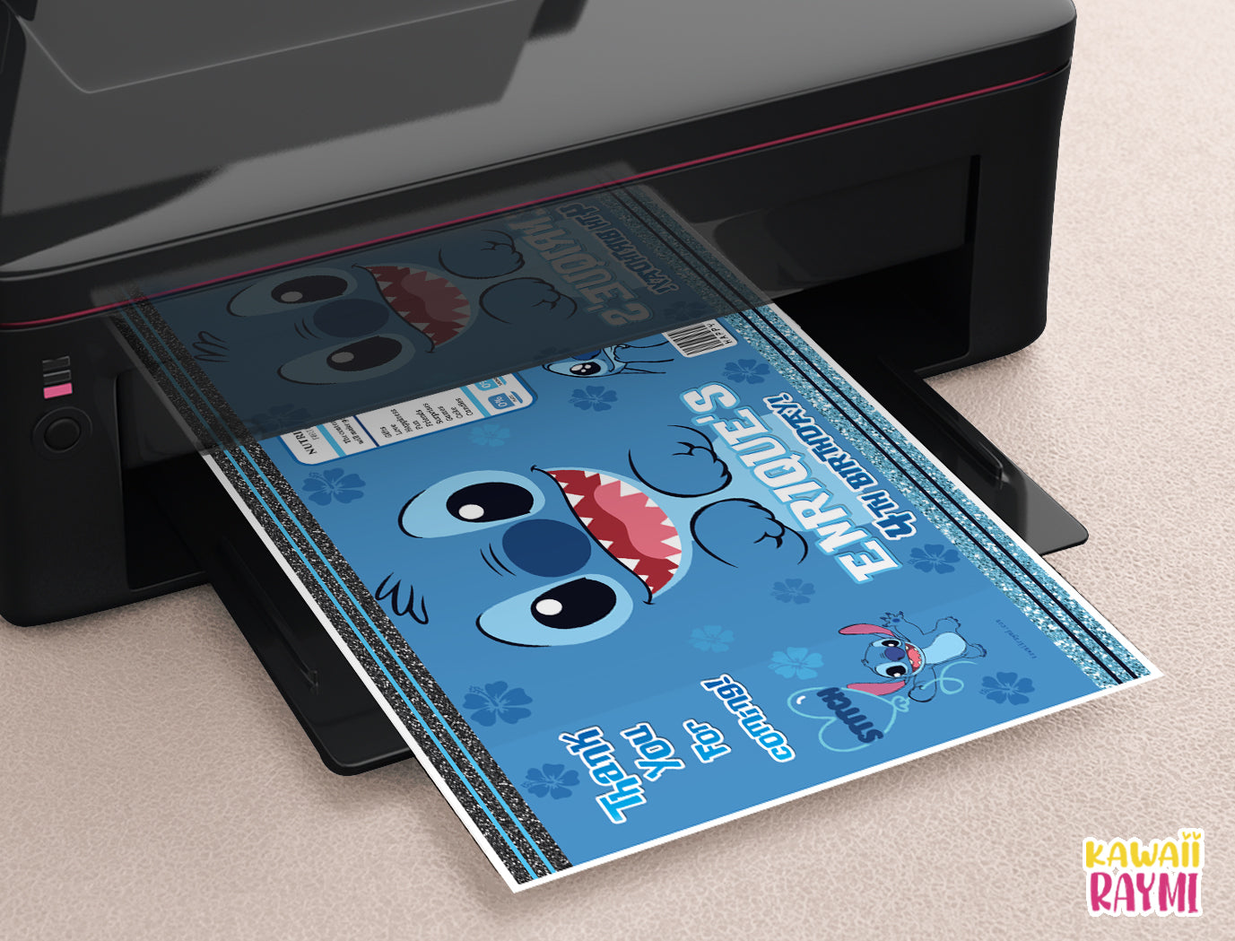 Stitch chipsbag custom digital file