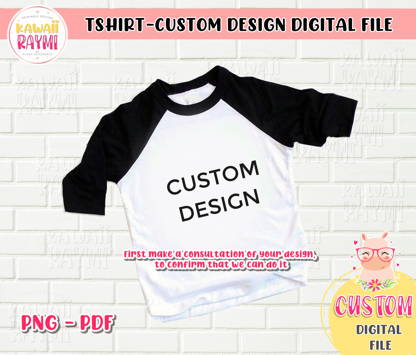 Custom shirt Design- digital file
