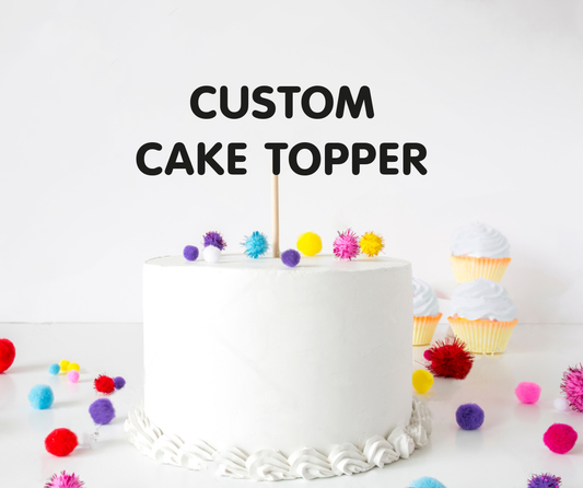 custom cake topper