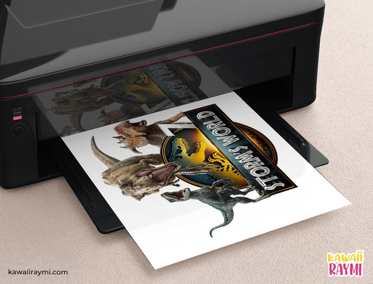 Jurassic world cake topper jurassic rebirth digital file