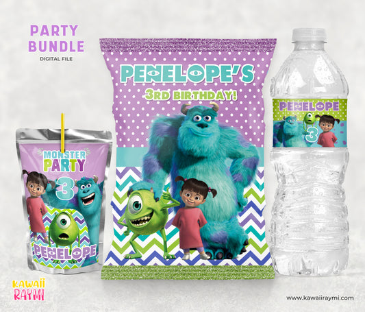 Monsters inc party favors