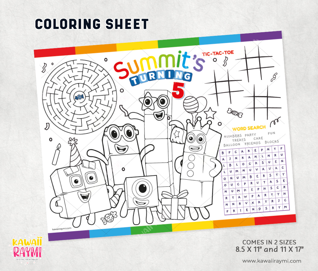 11 Best Numberblocks Images Coloring For Kids Printable