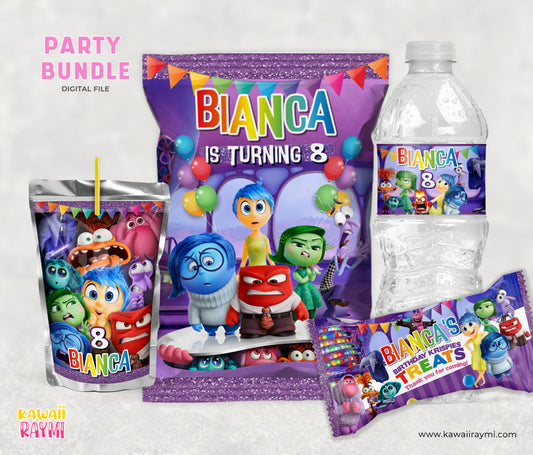 Inside Out bundle Party favors - DIGITAL FILE