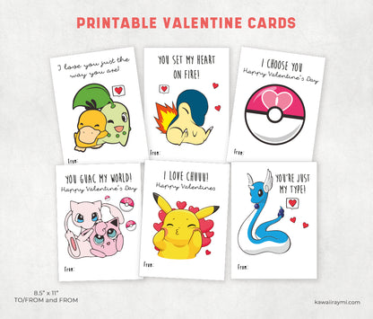 valentines pokemon card packs Pokemon valentine cards, pokemon love cards – Kawaii Raymi