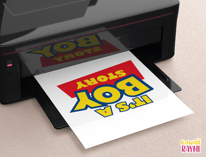 Es una historia de niños, adorno para tarta de Toy Story para baby shower