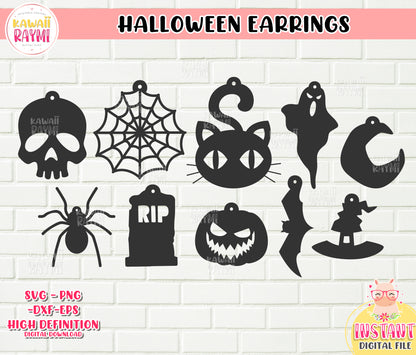 Paquete grande de SVG de Halloween, archivos de corte halloween, fantasma, bruja, zombies, svg, png, dxf, cricut, día de halloween svg