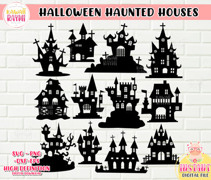 Paquete grande de SVG de Halloween, archivos de corte halloween, fantasma, bruja, zombies, svg, png, dxf, cricut, día de halloween svg