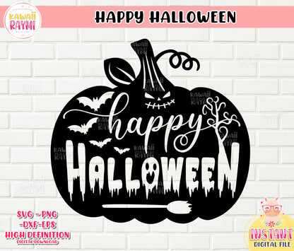 Paquete grande de SVG de Halloween, archivos de corte halloween, fantasma, bruja, zombies, svg, png, dxf, cricut, día de halloween svg