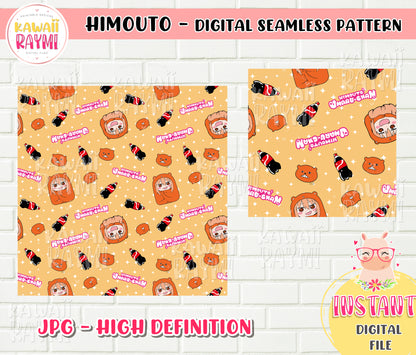 Himouto Umaruchan Seamless Pattern-Digital File